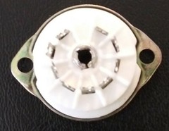 9 pin tube socket Chassis mount ceramic 10 pcs. 12AU7 6922 6DJ8 12AX7 USA stock