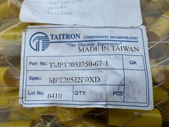 Bag of 200 new 2 uf 250v Capacitors Yellow Film for Crossovers Guaranteed Taiwan
