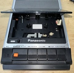 Panasonic Slim Line RQ-2739 Cassette Tape Recorder Player Tested
