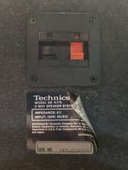 Technics 12″ SB-K476 Floor Standers Speakers TESTED
