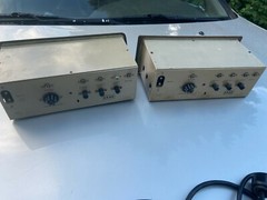 PAIR of Vintage Leak TL/12 Plus Tube Amplifiers w/ two Varislope III Preamps