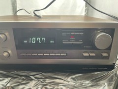 Mitsubishi DA-R11 Stereo Receiver Tested/Working Quartz Frequency Synthesizer