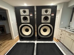 Technics SB2665 3-Way Speaker System 200 Watts 12” Woofers Tested Working Video