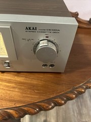 Vintage Akai CS-M01A Cassette Deck Belt Driven Dolby (Tape Counter 👍) TESTED