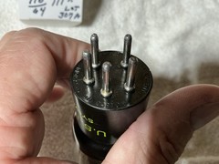 Sylvania JAN 307A VT-225 Vacuum Tube NOS Mil Spec Power Pentode TV-7 Tested 111%