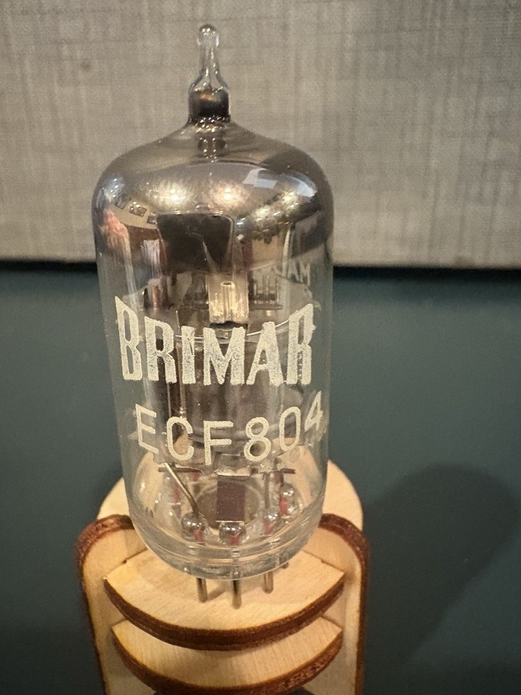 ECF 804 BRIMAR BVA England Vacuum Tube 539C Tested NOS🧰