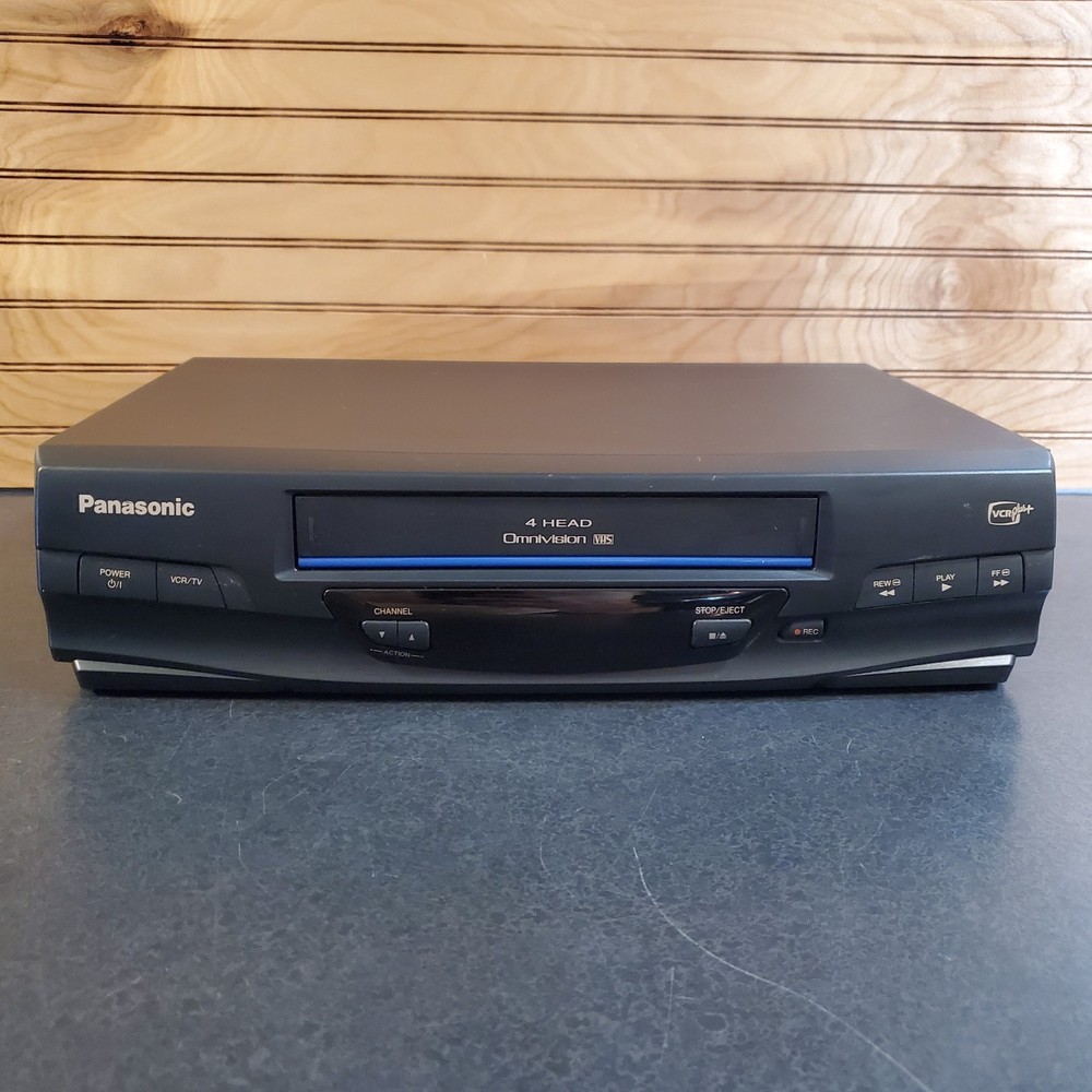 Panasonic Omnivision Blue Line VHS/ VCR Plus Player PV-V4020 Tested With Video