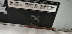 Philips DVP3340V DVD VCR Combo 4-Head Hi-Fi Player Tested No Remote VHS