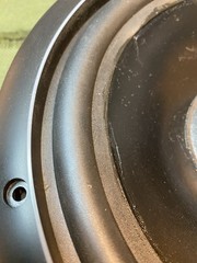 Infinity SM10-1 Woofer 71985 10″ Bass Driver 3.6 Ohm Refoamed Rubber Ring Mounts