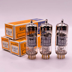 Siemens E80F CV2729 6084 tube, NOS NIB, Philips Heerlen factory, same codes