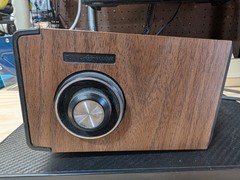 Vintage General Electric GE 7-4310F AM/FM Flip Digit Alarm Clock Radio Wood