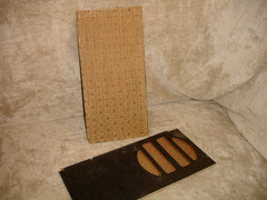 Vintage Tweed Speaker Covers from 1960s Magnavox Console approx 16×8