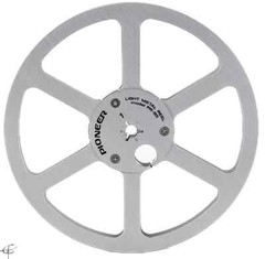 2X 7” Pioneer Silver PR-85 Aluminum Reel to Reel RT-707 909 Empty Take Up Reel