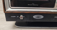 Zenith Circle Of Sound R472 Solid State AM FM Radio Alarm Clock Tested Working
