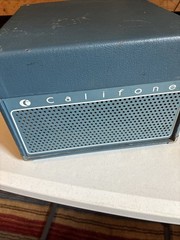 Vintage Califone Turntable 1420k Portable record player 4 speed phonograph Case