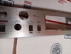 For Akai GX-77 Lower Control Faceplate Panel Used