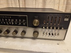 Vintage Fisher 800-T AM/FM Stereo Receiver 800T Tested Working For Parts Repair