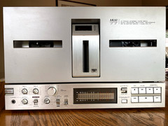 Akai GX-77 Stereo Reel to Reel Tape Recorder TESTED Working & Cosmetically 9.5