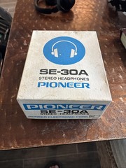 Pioneer SE-30A Head Phones – Cup Style – Large Plug