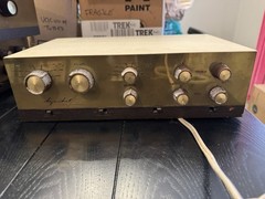 Dynakit PAS-2 Tube Preamp ORIGINAL 4 Telefunken 12AX7 Tubes Untested