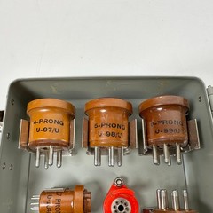 Vector USN Navy Ship Military Radio Vacuum Tube Socket Adapter Kit MX-1258/U USA