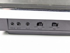 Sharp Cassette Recorder RD-771AV AC Cord Portable Tape Deck Gray Vintage Unit