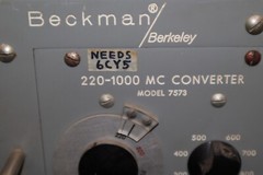 Vintage Beckman Berkeley 7570R Amplifier Amp AS IS FOR PARTS REPAIR