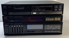 Vintage Fisher Studio Standard Ca-283 Amp-fm-275 Tuner-ad-823 Cd Player