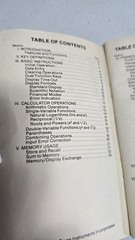 1976 Texas Instruments TI Business Analyst Calculator Owners Manual Original