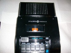 Vintage GE Portable Cassette Tape Recorder Attention Collectors Model 3-5120