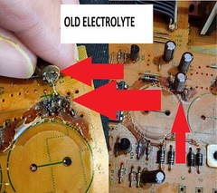 Power Amplifier SAE A502 Repair KIT – all capacitors