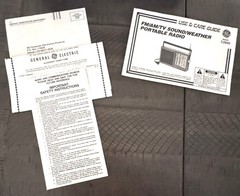 NOS Vintage GE 7-2945A Multiband Radio Mint In Box 1989 Kmart Provenance /Papers