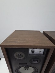 BIC Venturi Formula 2 Speakers Pair Vintage 1970s 8″ Woofer Walnut USA Tested