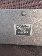 Vintage Bell & Howell Filmosound 179 Speaker