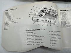 National Portable Reel To Reel RQ 102S Player Recorder PARTS/MAY NEED REPAIR VTG
