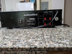 Vintage Kenwood KM-106 Stereo Power Amplifier 125 Watts Per Channel Tested