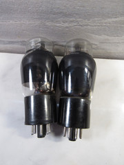 2 Pcs. 6Y6G Vacuum Tubes 1 Sylvania / 1 Raytheon tested