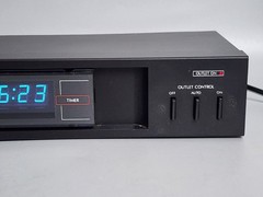 Sansui AT-202 Audio Program Timer Stereo Component Black Tested Working