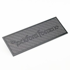 Rockford Fosgate Speaker carbon fibre Custom Made Badge 106mm(4.17″)X39mm(1.54″)
