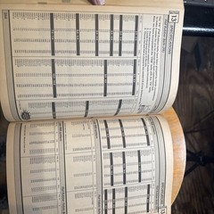 RARE 1994 PRB Line Comprehensive Belt and VCR Cassette Cross Reference Guide