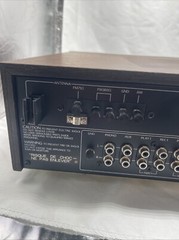 Mitsubishi DA-R11 Stereo Receiver Tested/Working Quartz Frequency Synthesizer