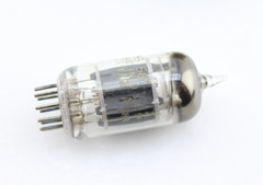 New NOS Qty 1 SYLVANIA JHS 5814A Grey Plates D Getter 1959 NOS Vintage Tube USA