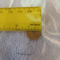 .020 uF 1kV Ceramic Disk Capacitor Bc Humbucker PU Guitar Tone Taiwan NOS Vtg