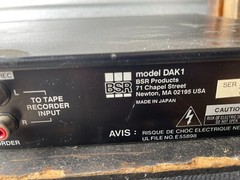 DAK-1 Stereo Sliding/Variable Noise Reduction for Cassette and FM DBX SNR-1 #2