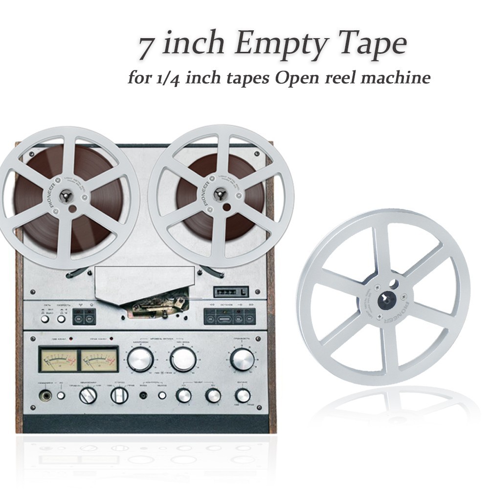 2PCS|7Inch For Pioneer PR-85 Aluminum Reel to Reel RT-701 707 909 Empty TAPE