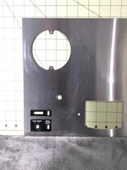 Teac 3300 3300-10 Reel to Reel Main Front SS Panel Genuine Part