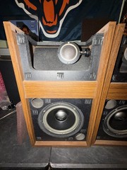 Rare Vintage Micro-Acoustics FRM-3 Vari-Axis Bookshelf Speakers! See Video!