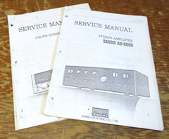 Sansui AU-6600 Amplifier & Sansui 771 AM/FM Stereo Receiver Service Manuals