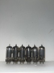 6 Unknown Brand 12BE6 Non Matching Tubes TV7 Good See Photos For Details