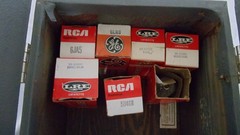 Lot of 100’s Vintage Vacuum Tubes RCA Sylvania GE Tung-Sol Western Elec Mullard
